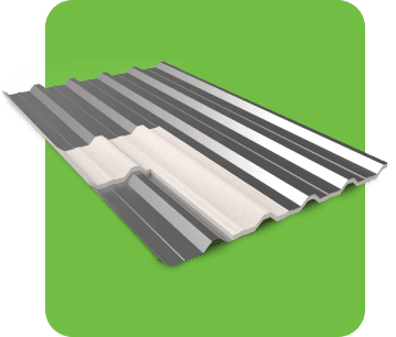 telhas isotérmicas com núcleo em eps