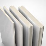 Painéis Isotérmicos ou Isopainel com núcleo de painel de EPS (isopor), PUR e PIR ou Lã de Rocha