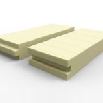 Peças técnicas de PUR (poliuretano) e PIR (poliisocianurato)