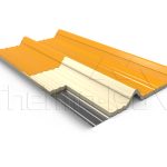 Telha TR 100/950 PUR/PIR - Amarela