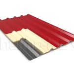 Telhas TR 40/980 PUR/PIR - Vermelha