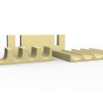 Peças técnicas de PUR (poliuretano) e PIR (poliisocianurato)