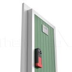 As portas frigoríficas do tipo Portas Giratórias para sistemas de camaras frigorificas