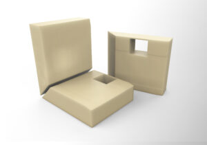 Peças técnicas de PUR (poliuretano) e PIR (poliisocianurato)